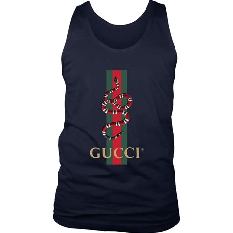 gucci tank top mens replica|gucci lace snake tank top.